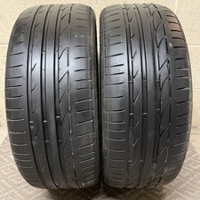 225/40 R19 89Y Bridgestone Potenza S001 Pair Tyres 5.5-6mm Tread Runflat ( RSC )