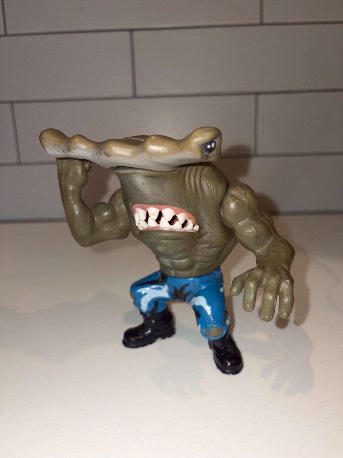 Street Sharks Jab Camo Pants Action Figure Toy