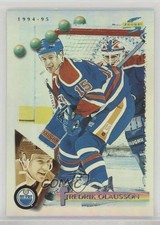 1994-95 Score Platinum Team Set Fredrik Olausson #147 2a8