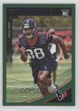 2018 Panini Donruss Rookie Press Proof Green Jordan Akins #388 0f6