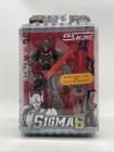 2005 G.I. JOE SIGMA 6 NINJA B.A.T RETRACTABLE CLAW POSABLE FIGURE HASBRO
