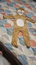 Fox all-in-one Hooded suit/costume 12-18 months vgc