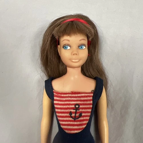 Vintage Barbie Bend Leg SKIPPER Doll Brunette (1965)