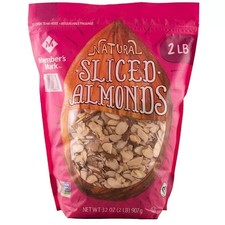 Member's Mark Sliced Almonds 2 lbs. FREE SHIPPING