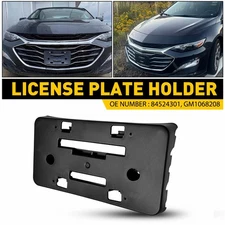 Fits For 2019-2025 Chevrolet Malibu: Complete Front License Plate Bracket Frame
