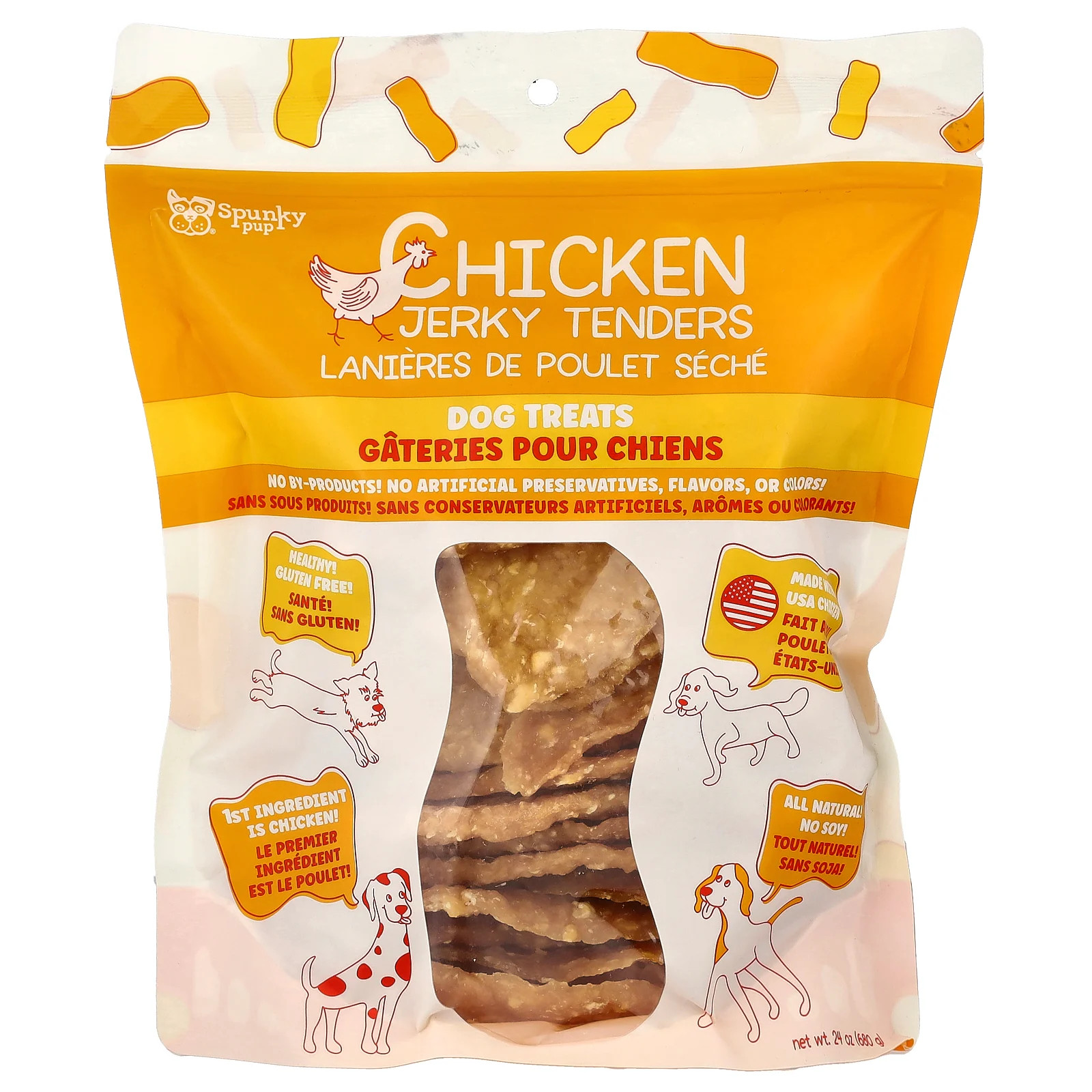 Chicken Jerky Tenders, Dog Treats, 24 oz (680 g)