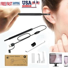 3 in1 5.5MM Ear Cleaning Endoscope USB Visual Earpick HD Camera Spoon Otoscope