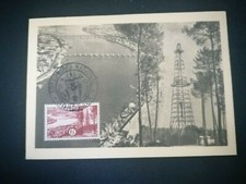 FRANCE PREMIER JOUR FDC YVERT 1036 REGION BORDELAISE 6F BORDEAUX 1955