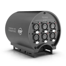 American DJ Data Distro 6 6-Way DMX/RDM Data Splitter 5-Pin XLR w/Mount Straps