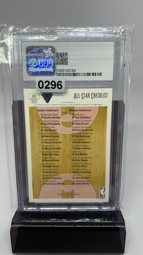 1991-92 mazzo superiore #48 Michael Jordan CSG 9 in perfette condizioni - lista di controllo stella basket - Foto 2 di 2