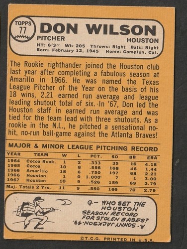 1968 Topps Baseball cards You Pick A Card Choice 1-299 X-MT to NR Mint - Picture 117 of 390
