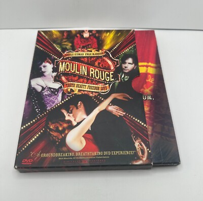 Moulin Rouge (DVD, 2001, 2-Disc Set, Two Discs) - Good Condition