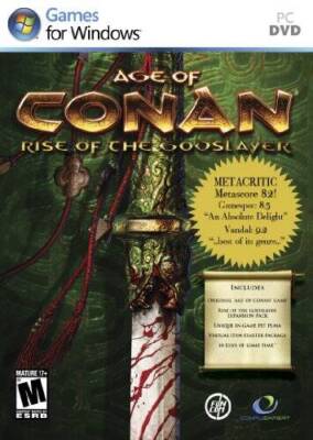 Age of Conan: Rise of the Godslayer - PC - Video Game - VERY GOOD