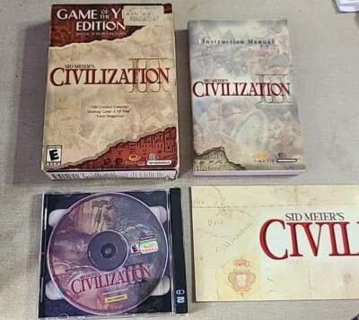 Sid Meier's Civilization III Game Of The Year Edition Special Feature PC Version