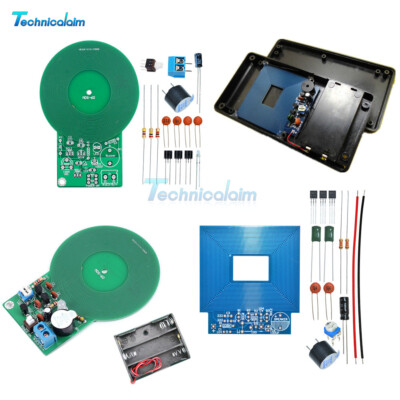 DC 3V-5V Simple Metal Detector Kit Metal Locator Electronic Sensor DIY Kit Case