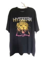 Def Leppard Hysteria Patchwork Oversized T Shirt Dress