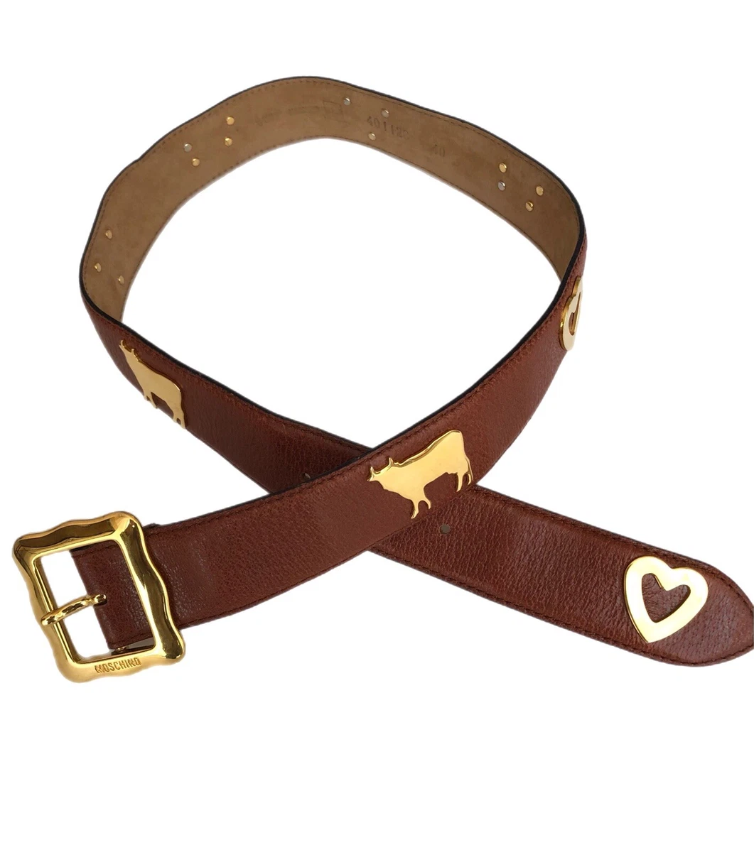 Moschino belts accessories brown size large 80 Moschino | Accessories | Moschino Belts Accessories Brown  main image 2