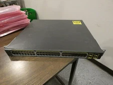 Cisco Catalyst 2975 WS-C2975GS-48PS-L 48-Port Gigabit Ethernet Switch