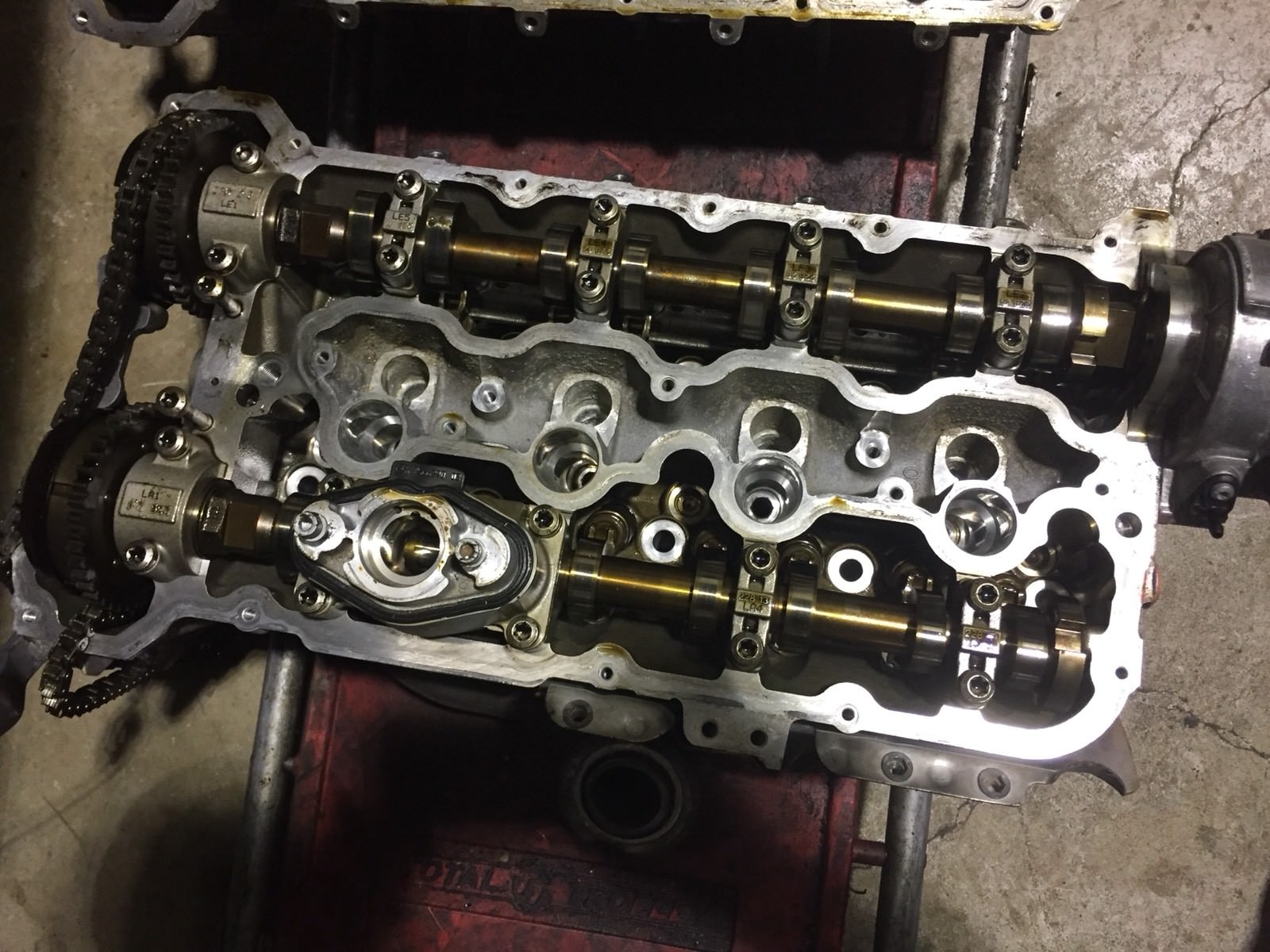 2009 - 2015 BMW 750I 550 N63 4.4L RIGHT SIDE CYLINDER HEAD 70k miles ...