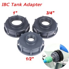 IBC tank Adapter Connector Tap Hose Adaptor Hoze Cap Water Bowser Standard Fit