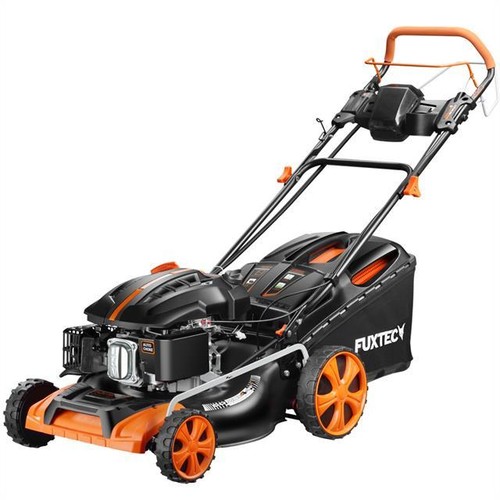 Rasenmäher Benzin E-Start mit Antrieb Mulchmäher Elektrostart Mulch FUXTEC - Bild 2 von 12