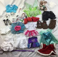 Lot BABW Build A Bear Girls Outfits Clothes Shoes Dress Backpack 8