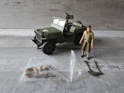 21st Century Toys Ultimate Soldier Green Plastic Military Jeep