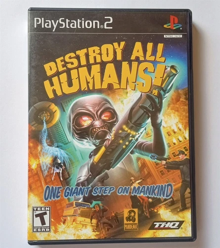 PS2 Playstation 2 - Destroy All Humans - Complete - tested, working