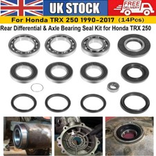 For Honda 1997-2017 TRX 250 Recon TE Rear Differential & Axle Bearing Seal Kit