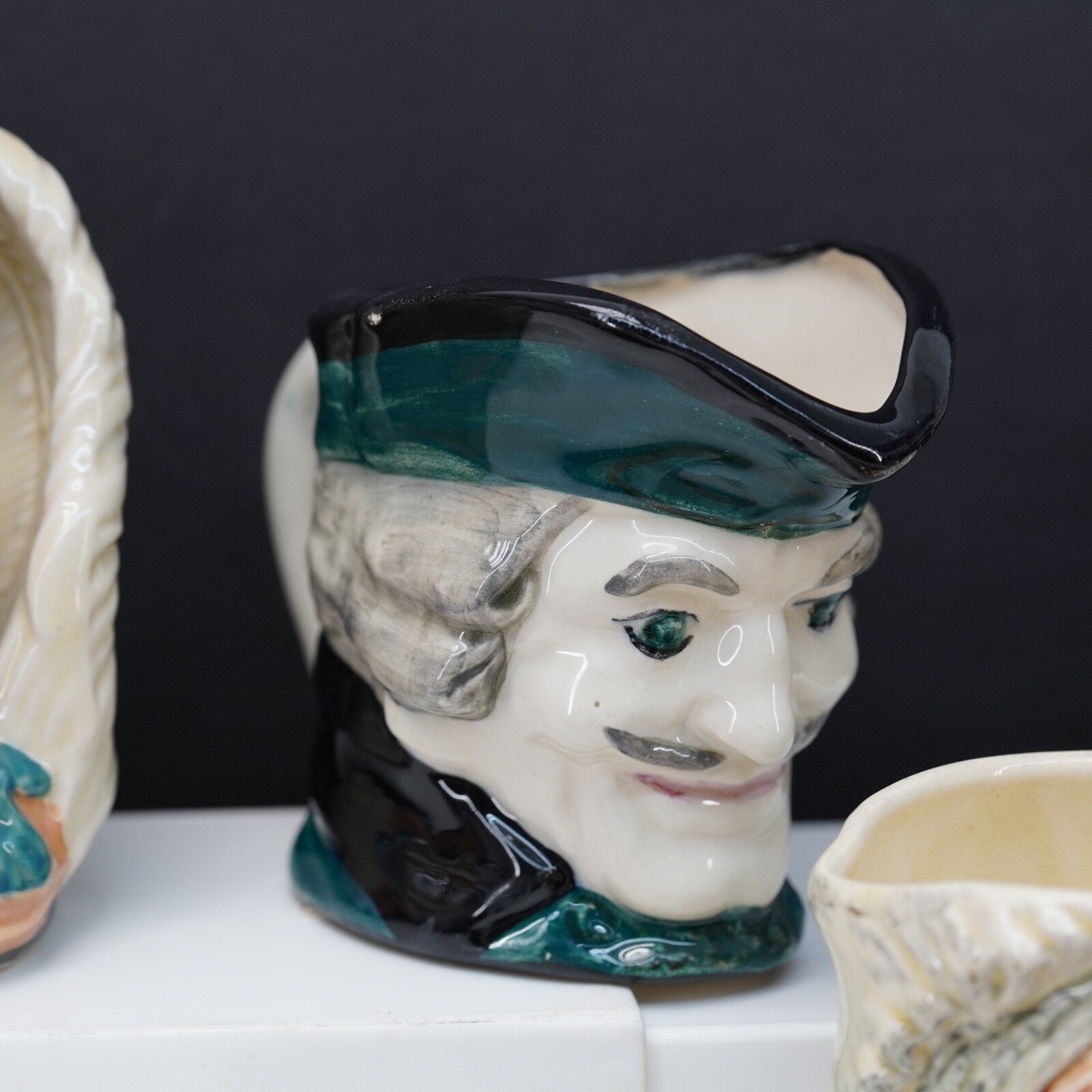 Lot of 12 Toby Mugs Characters Sailors Figures Royal Doulton Lancaster