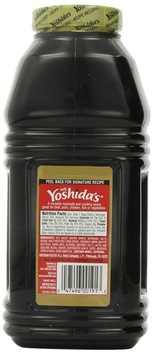 Mr Yoshida's Sweet Teriyaki Marinade 86 Fl Oz Japanese Barbecue