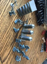 Vintage Lot Marx Cape Canaveral USAF accessories,figures and parts