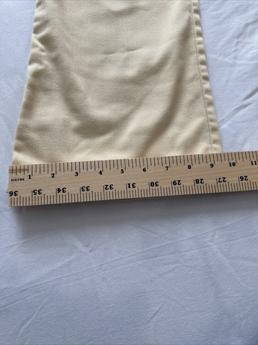 VTG 1980s Dittos Pants Light Yellow Girls Sz 12 - Picture 5 of 11