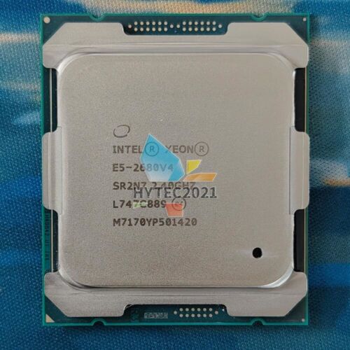 Intel Xeon E5-2680 v4 SR2N7 2.40GHz 14Cores 120W LGA-2011-3 CPU Processor - Picture 2 of 3