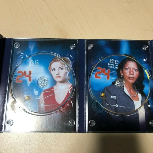 24 Season 1 ~ Box Set of 6 DVD's New Twenty Four Season One Free Shipping USA - Picture 4 of 4