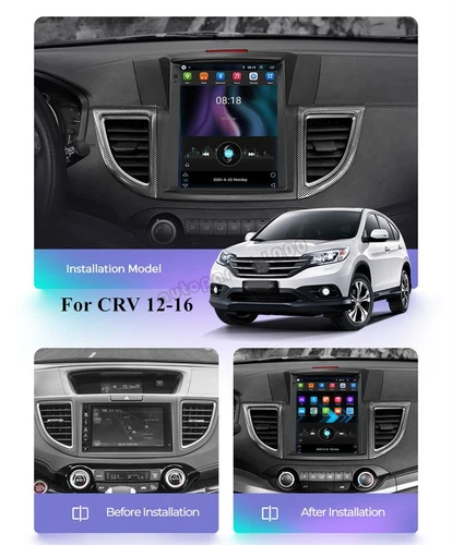 For CRV 2012-2016 Android 10.1 9.7'' 1+16G Car Radio Multimedia Player GPS - Picture 8 of 12