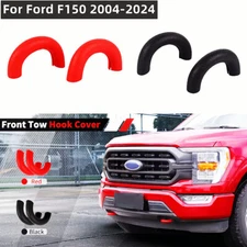 Front Tow Hook Trailer Loader Tractor Bucket Cover Trim for Ford F150 2004-2024