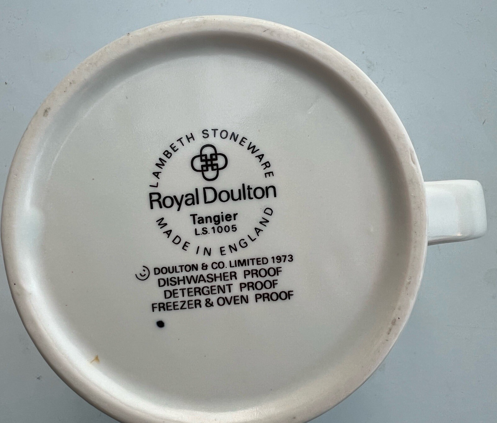 Royal Doulton Tangier LS 1005 Lambeth Stoneware Creamer Made in England