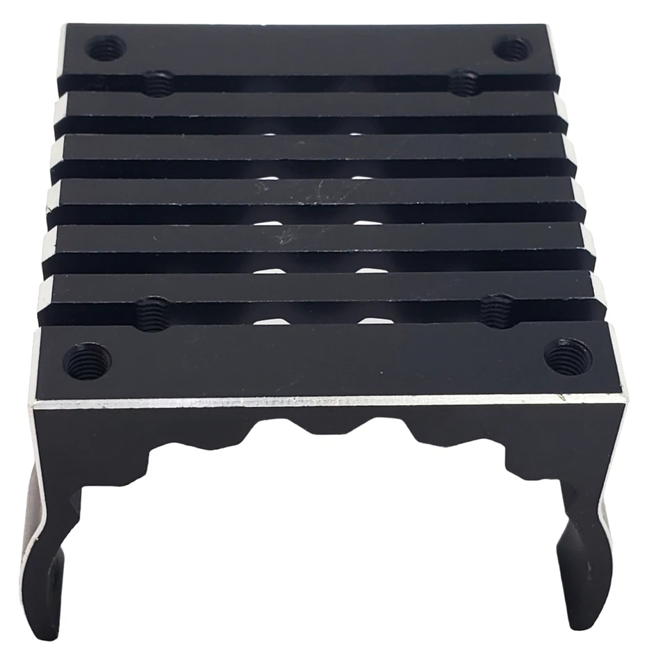 NHX RC 1/8 Aluminum Heatsink for Motor w/ 42mm -Black - Image 4 of 4