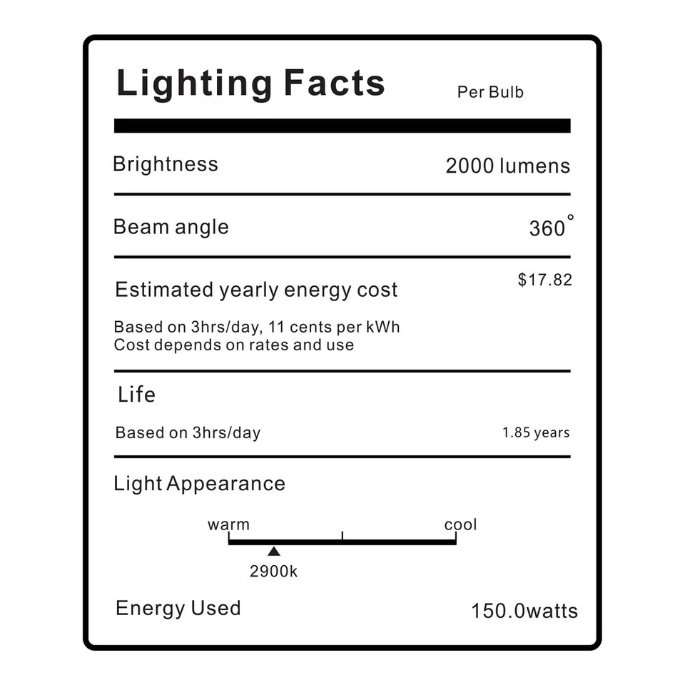5 x Halogen JDD Bulb Photo Studio Modeling Light Bulb 150W 230V for Strobe Flash - Image 3 of 4