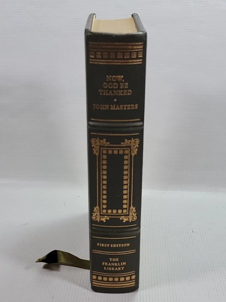 Franklin Library Now, God Be Thanked  First Edition Leather Gold Gilt (SEE PICS) - Image 2 of 4