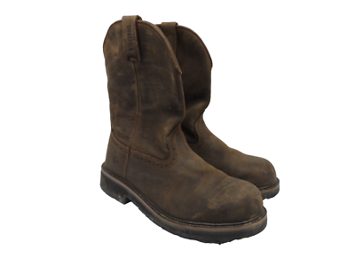 Wolverine Rancho Wellington Leather Steel Toe Work Boots Wolverine Rancho Wellington Leather Steel Toe Work Boots 12M  main image 3
