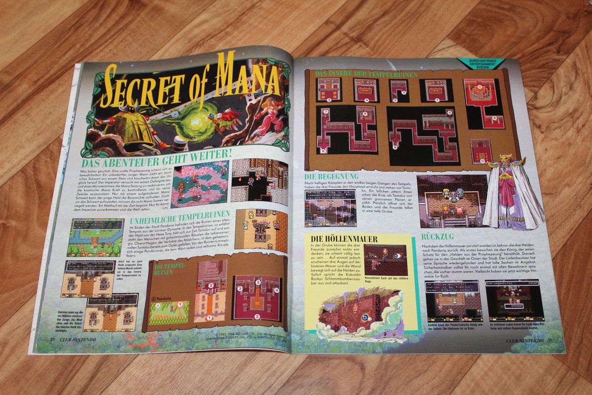 1994 Club Nintendo Magazine Space Invaders Donkey Kong Country