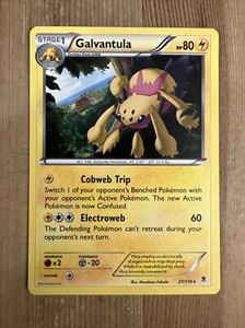 Pokémon TCG Galvantula Phantom Forces 27/119 Regular Rare LP