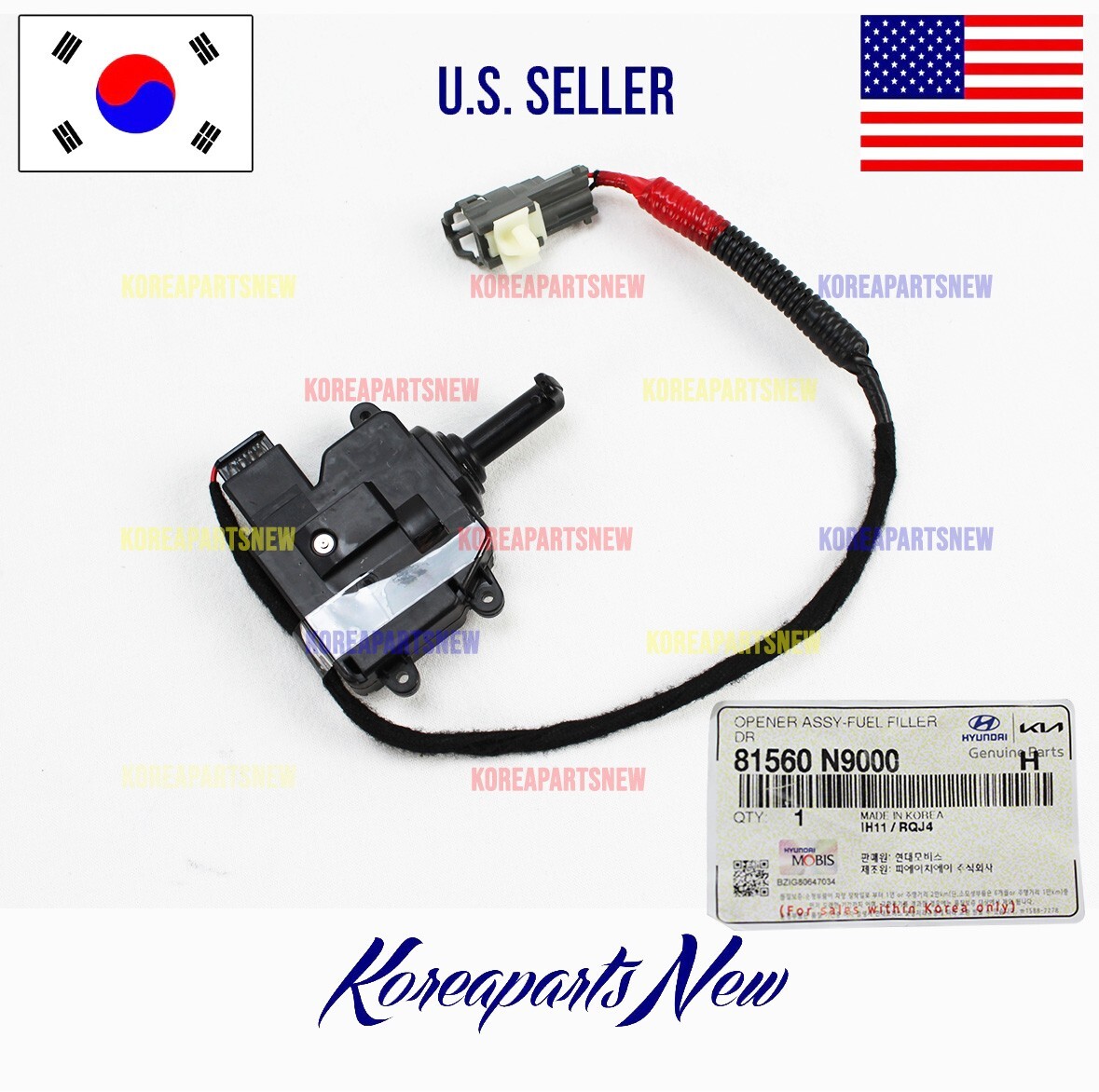 Fuel Filler Door Opener Motor Actuator 81560N9000 ⭐OEM⭐ Hyundai