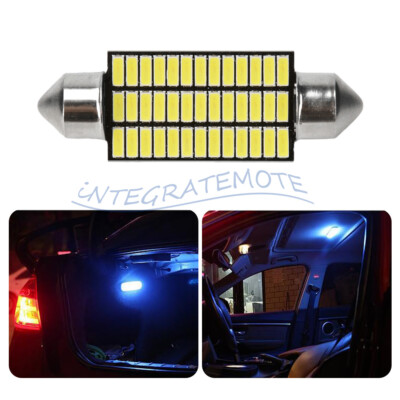 Car White LED COB SMD Light Bulbs Lamps Interior 2W Bulb 12V 31mm 36mm 39mm 41mm
