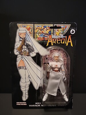 AREALA HOLY WHITE WARRIOR NUN ACTION FIGURE ANTARCTIC PRESS 1997 NEW