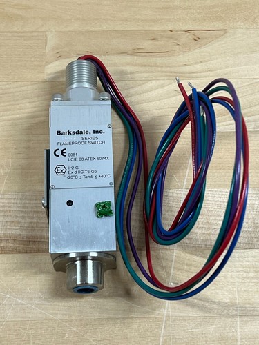 BARKSDALE 9692X SERIE FLAMMFESTER DRUCKSCHALTER 9692X-1CC-2-ALKW36- #0315 - Bild 8 von 12