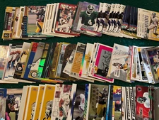 Huge Lot of Plaxico Burress Football Cards: 200-Count Box 80% Full!