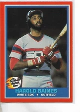 1987 Fleer Revco Baseball's Hottest Stars Harold Baines Card